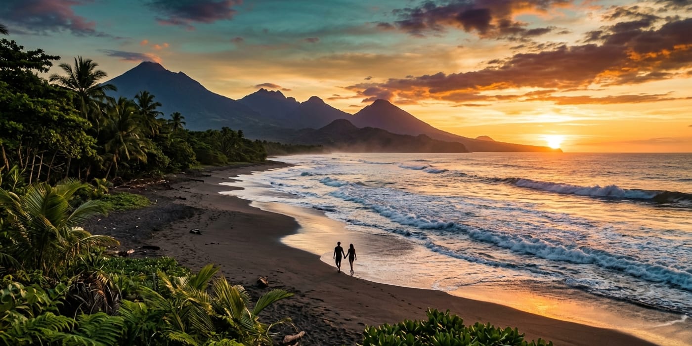 El Salvador coastline