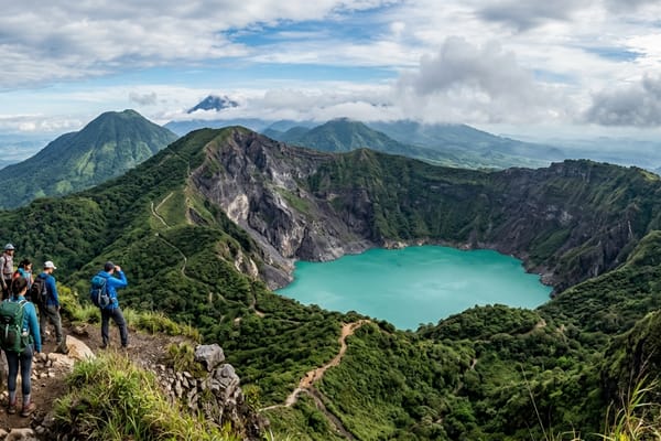 San Salvador Volcano Crater